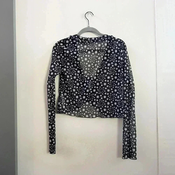Free People Star printed blouse small - Picture 2 of 4